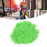 Adult Innovative Color Party Wig Halloween Interesting Headgear for Circus Troup FootballGreen - Extra Image