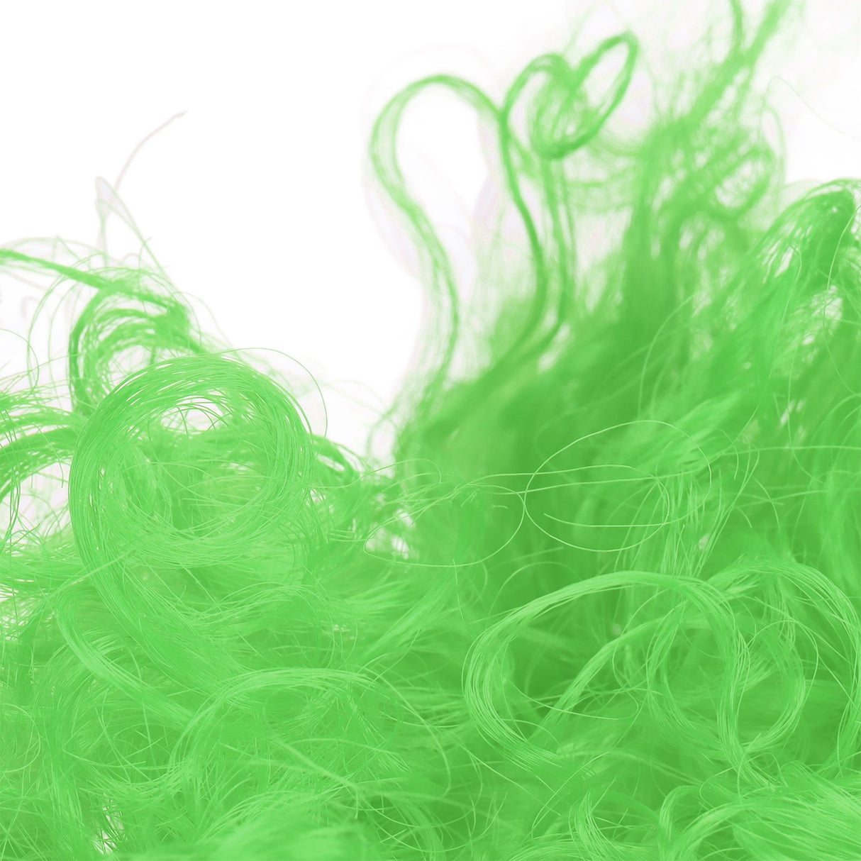 Adult Innovative Color Party Wig Halloween Interesting Headgear for Circus Troup FootballGreen