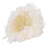 Adult Innovative Color Party Wig Halloween Interesting Headgear for Circus Troup FootballWhite - 45-Degree Angle