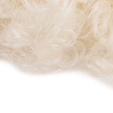 Adult Innovative Color Party Wig Halloween Interesting Headgear for Circus Troup FootballWhite