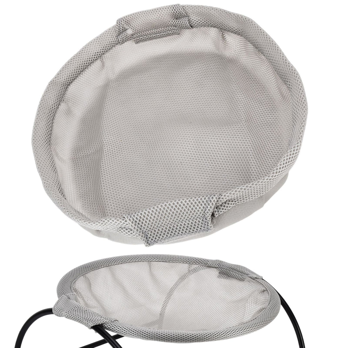 Detachable Cat Hammock Washable Breathable Pet Hanging Bed House for Home Living RoomGrey