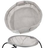 Detachable Cat Hammock Washable Breathable Pet Hanging Bed House for Home Living RoomGrey - Rear View