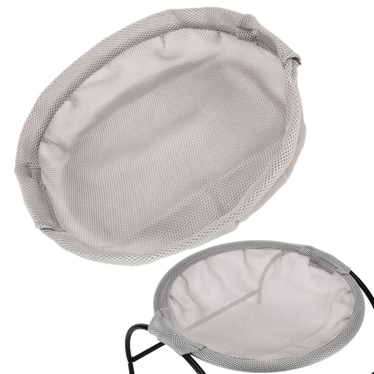 Detachable Cat Hammock Washable Breathable Pet Hanging Bed House for Home Living RoomGrey