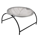 Cat Hanging Bed Soft Breathable Cat Hammock Detachable Pet Bed for 4 Seasons UniversalGray - 45-Degree Angle