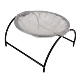 Cat Hanging Bed Soft Breathable Cat Hammock Detachable Pet Bed for 4 Seasons UniversalGray