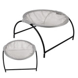 Cat Hanging Bed Soft Breathable Cat Hammock Detachable Pet Bed for 4 Seasons UniversalGray - Extra Image