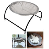 Cat Hanging Bed Soft Breathable Cat Hammock Detachable Pet Bed for 4 Seasons UniversalGray