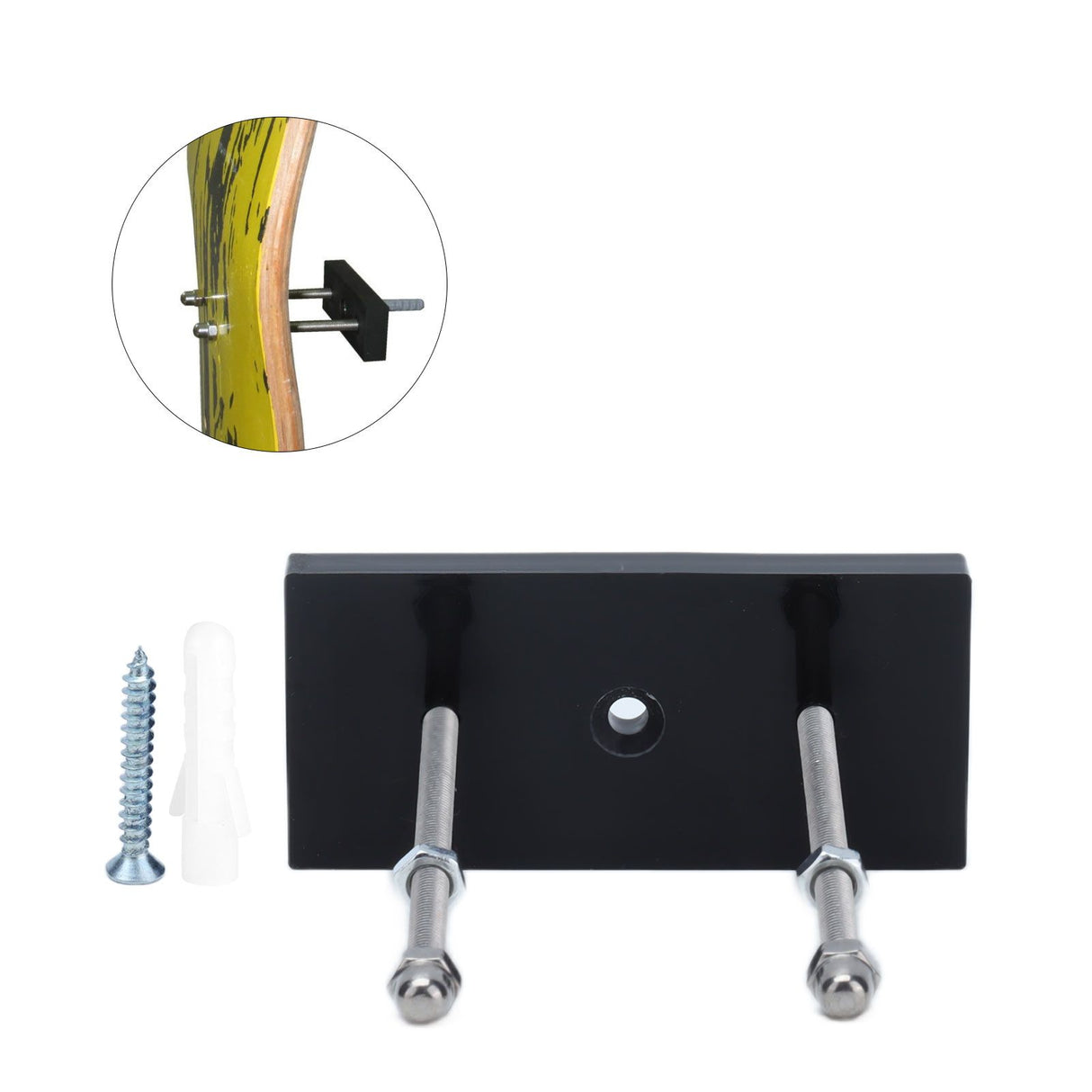 Skateboard Rack Floating Stable Durable Suspended Skateboard Wall Mount for Garage Home Bedroom