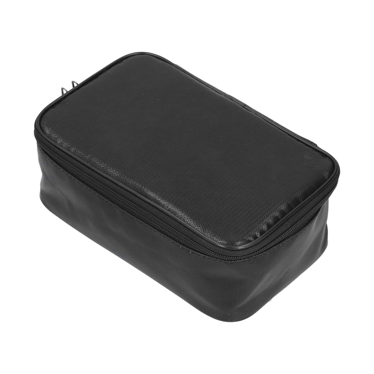Certificate Storage Bag with Lock Waterproof Fireproof Document Bag File Organizer Bag Passport Money Storage CaseBlack