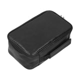 Certificate Storage Bag with Lock Waterproof Fireproof Document Bag File Organizer Bag Passport Money Storage CaseBlack