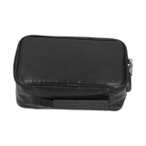 Certificate Storage Bag with Lock Waterproof Fireproof Document Bag File Organizer Bag Passport Money Storage CaseBlack