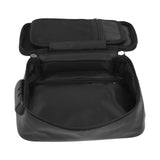 Certificate Storage Bag with Lock Waterproof Fireproof Document Bag File Organizer Bag Passport Money Storage CaseBlack - Rear View