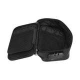 Certificate Storage Bag with Lock Waterproof Fireproof Document Bag File Organizer Bag Passport Money Storage CaseBlack