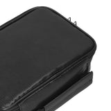 Certificate Storage Bag with Lock Waterproof Fireproof Document Bag File Organizer Bag Passport Money Storage CaseBlack
