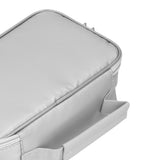 Certificate Storage Bag with Lock Waterproof Fireproof Document Bag File Organizer Bag Passport Money Storage CaseSilver - Extra Image