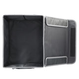 File Organizer Fireproof Waterproof Anti Static Foldable File Cabinet with Handle for Home School Office - Close-Up Angle