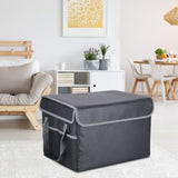 File Organizer Fireproof Waterproof Anti Static Foldable File Cabinet with Handle for Home School Office
