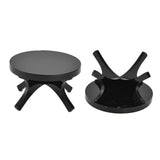 2Pcs Golf Ball Rack High Stability Strong Firmness Simple Baseball Display StandBlack 2 Pieces