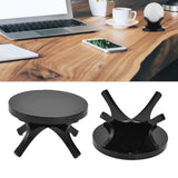 2Pcs Golf Ball Rack High Stability Strong Firmness Simple Baseball Display StandBlack 2 Pieces