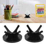 2Pcs Golf Ball Rack High Stability Strong Firmness Simple Baseball Display StandBlack 2 Pieces