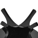 2Pcs Golf Ball Rack High Stability Strong Firmness Simple Baseball Display StandBlack 2 Pieces