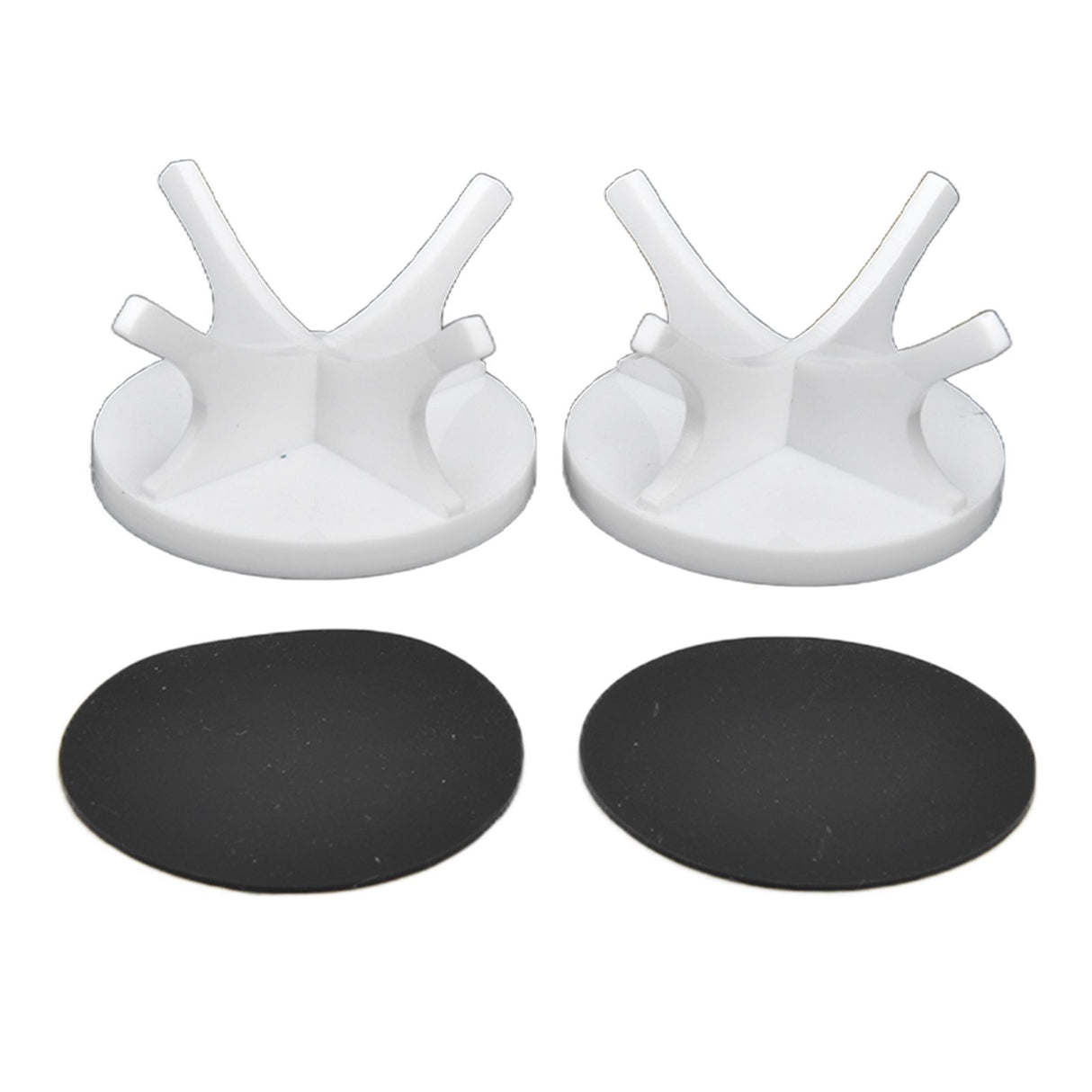 2Pcs Golf Ball Rack High Stability Strong Firmness Simple Baseball Display StandWhite 2 Pieces