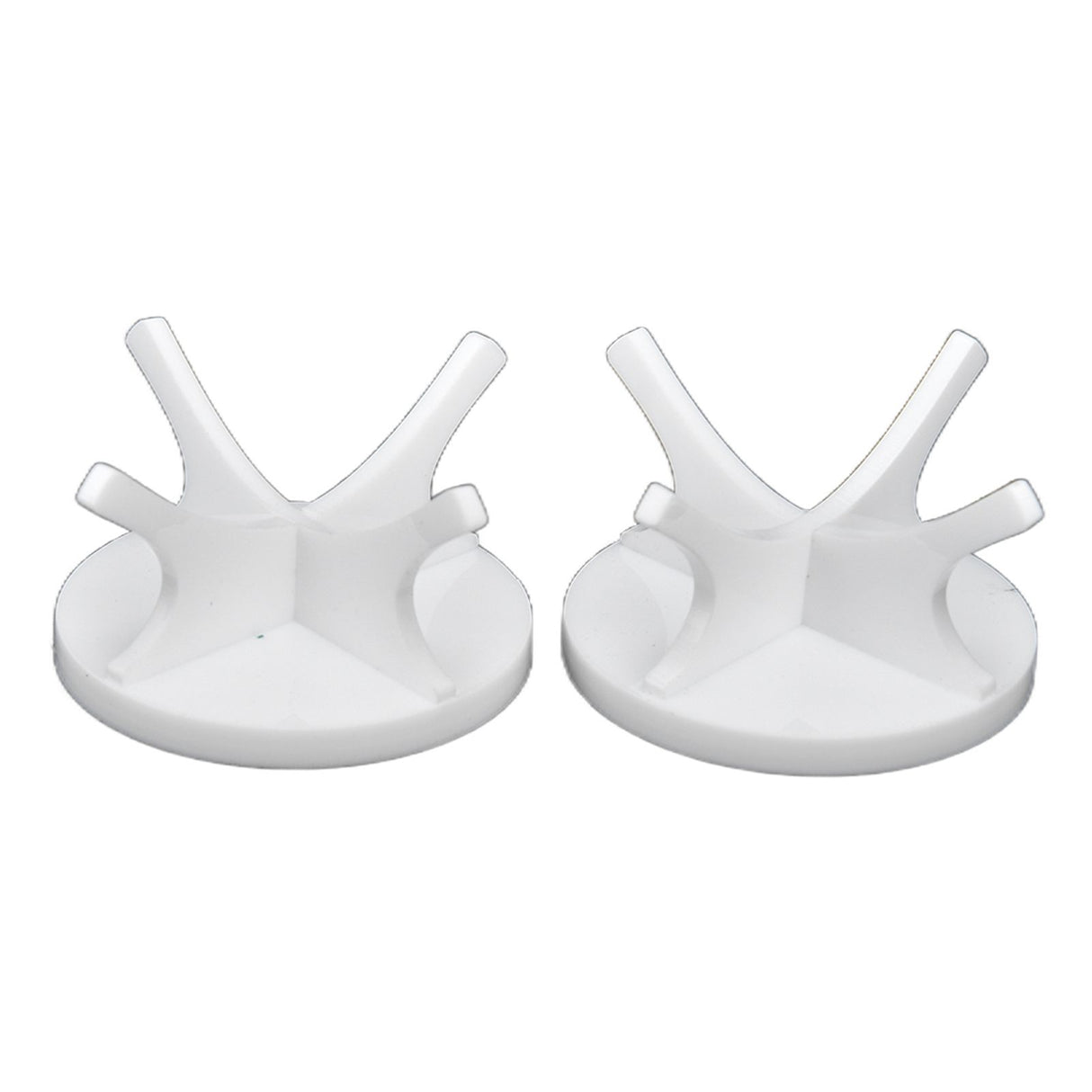 2Pcs Golf Ball Rack High Stability Strong Firmness Simple Baseball Display StandWhite 2 Pieces