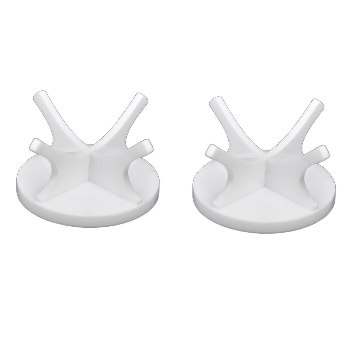 2Pcs Golf Ball Rack High Stability Strong Firmness Simple Baseball Display StandWhite 2 Pieces