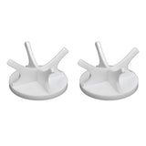 2Pcs Golf Ball Rack High Stability Strong Firmness Simple Baseball Display StandWhite 2 Pieces