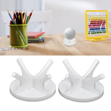 2Pcs Golf Ball Rack High Stability Strong Firmness Simple Baseball Display StandWhite 2 Pieces - Extra Image