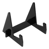 Acrylic Book Display Stand Book Holder Bookrack Bookshelf Office Bookcase for Kitchen HomeBlack