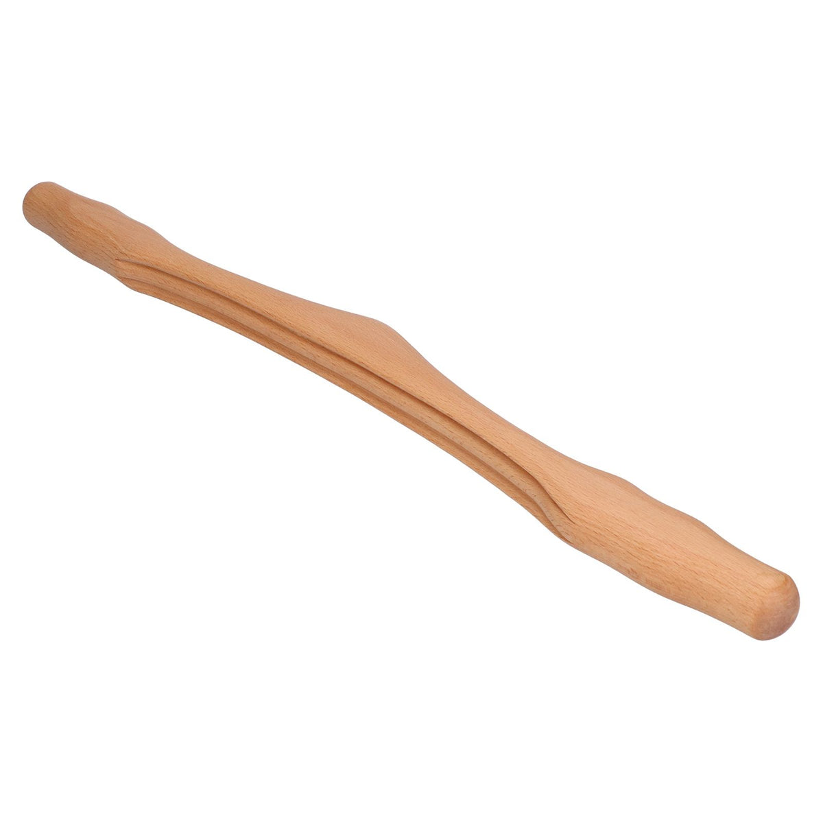 Wooden Scraping Stick Portable 2 Bevel Comfortable Non Slip Handle Gua Sha Massage Tool