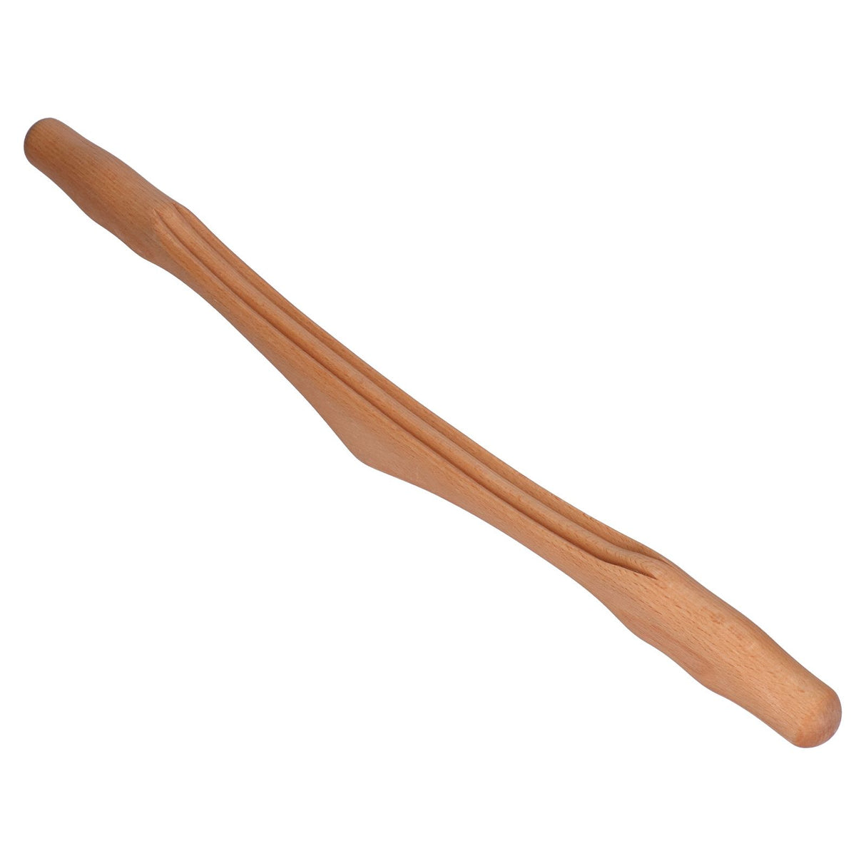 Wooden Scraping Stick Portable 2 Bevel Comfortable Non Slip Handle Gua Sha Massage Tool