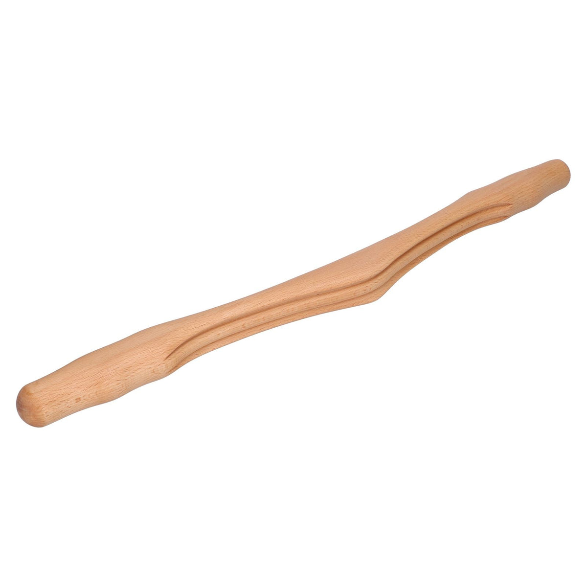 Wooden Scraping Stick Portable 2 Bevel Comfortable Non Slip Handle Gua Sha Massage Tool