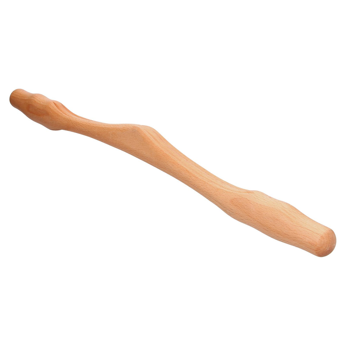 Wooden Scraping Stick Portable 2 Bevel Comfortable Non Slip Handle Gua Sha Massage Tool