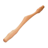Wooden Scraping Stick Portable 2 Bevel Comfortable Non Slip Handle Gua Sha Massage Tool