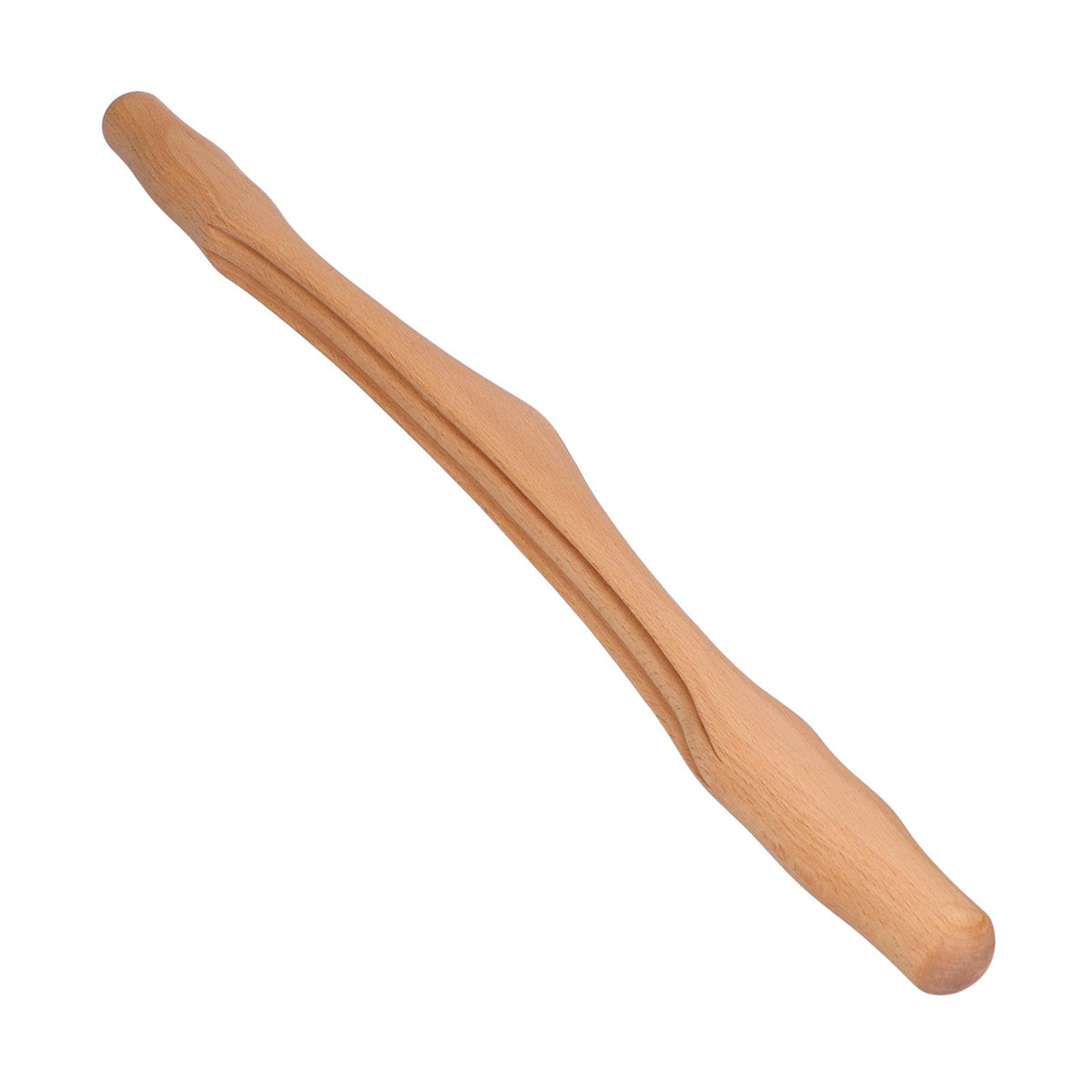Wooden Scraping Stick Portable 2 Bevel Comfortable Non Slip Handle Gua Sha Massage Tool