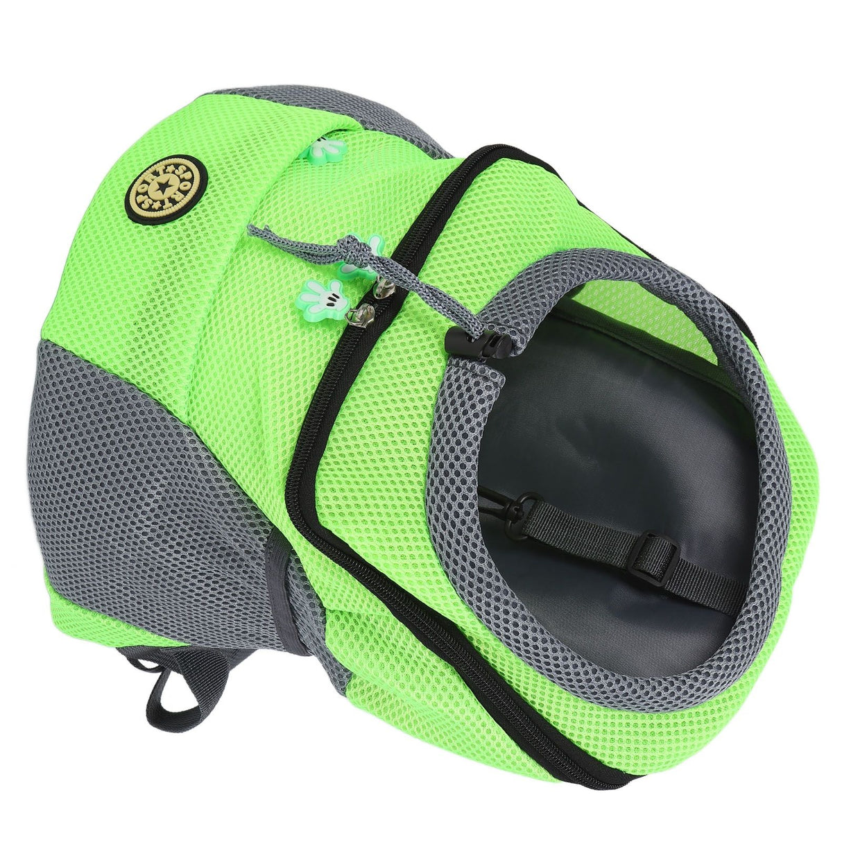 Pet Knapsack Ventilation Comfort Spacious Environmental Protection Nice Appearance Dog BackpackS Green