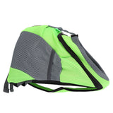 Pet Knapsack Ventilation Comfort Spacious Environmental Protection Nice Appearance Dog BackpackS Green - Close-Up Angle