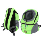 Pet Knapsack Ventilation Comfort Spacious Environmental Protection Nice Appearance Dog BackpackS Green