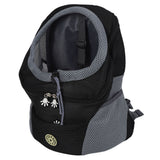 Pet Knapsack Ventilation Comfort Spacious Environmental Protection Nice Appearance Dog BackpackS Black