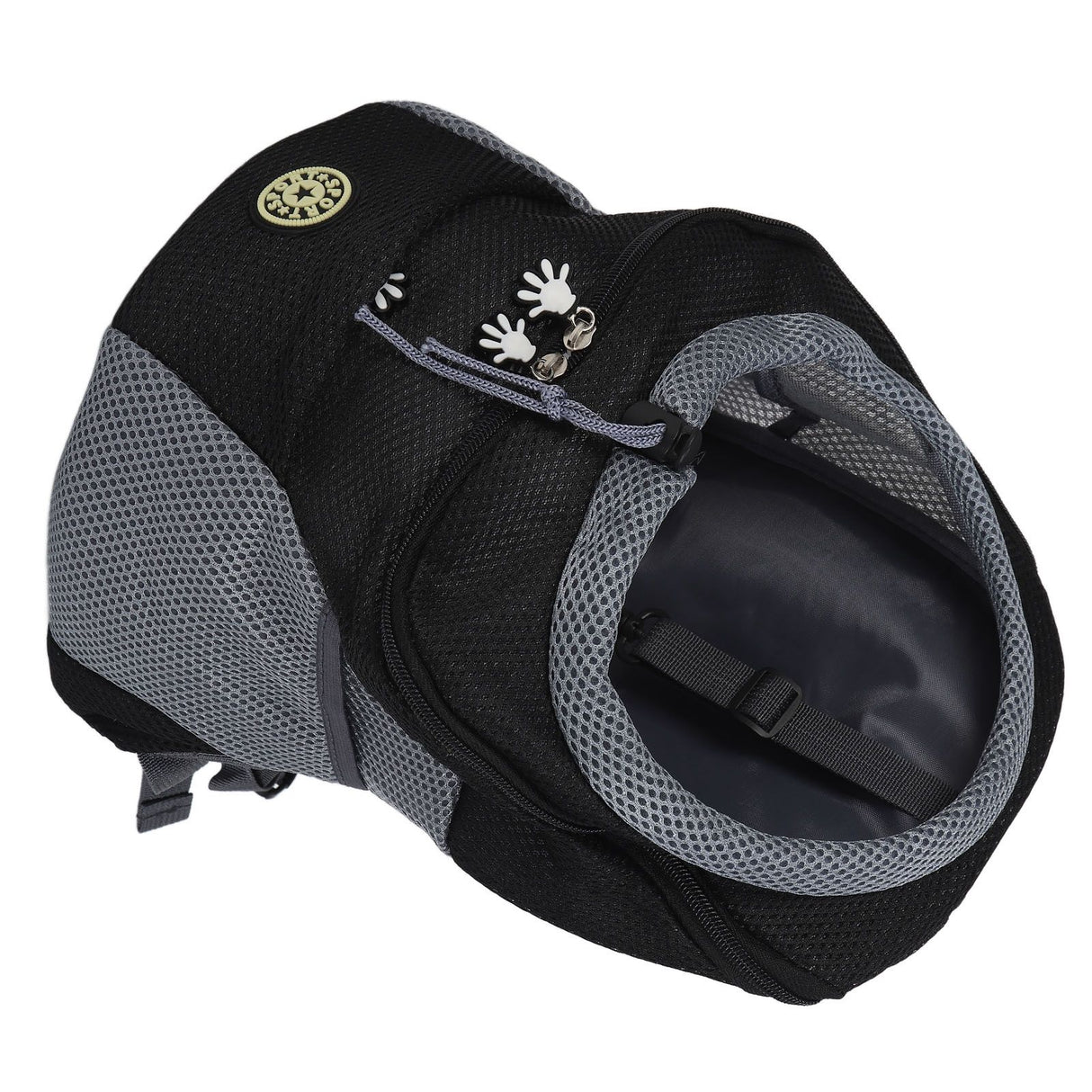 Pet Knapsack Ventilation Comfort Spacious Environmental Protection Nice Appearance Dog BackpackS Black