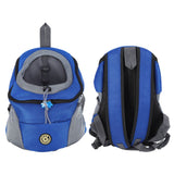 Pet Knapsack Ventilation Comfort Spacious Environmental Protection Nice Appearance Dog BackpackS Blue - Extra Image