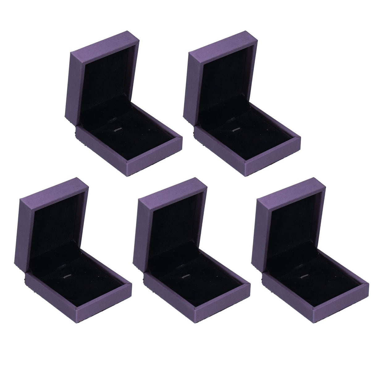 5Pcs Jewelry Packaging Box Exquisite Ear Ring Organizer Case for Home Jewellery Shop