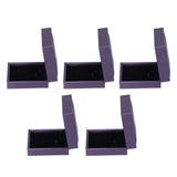5Pcs Jewelry Packaging Box Exquisite Ear Ring Organizer Case for Home Jewellery Shop