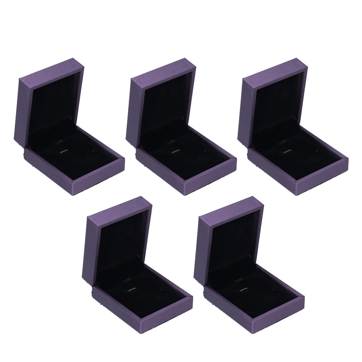 5Pcs Jewelry Packaging Box Exquisite Ear Ring Organizer Case for Home Jewellery Shop