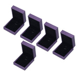 5Pcs Jewelry Packaging Box Exquisite Ear Ring Organizer Case for Home Jewellery Shop