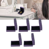 5Pcs Jewelry Packaging Box Exquisite Ear Ring Organizer Case for Home Jewellery Shop - Extra Image