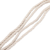 2Pcs Cotton Rope Curtain Tiebacks Leaf Shaped Tassel Curtain Clips Rope Straps for Curtain - Extra Image