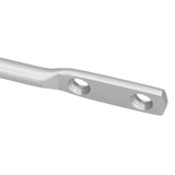 2Pcs Curtain Hook Aluminum Alloy U Shaped Cylinder Fixed Drapery Holdback for Home Office BedroomSilver - Extra Image